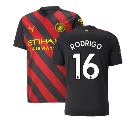 2022-2023 Man City Away Shirt (RODRIGO 16)_4