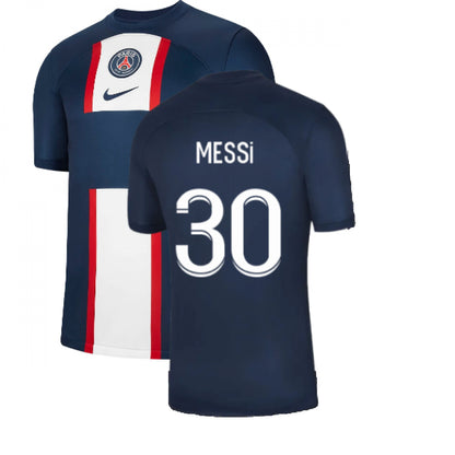 2022-2023 PSG Home Shirt (no sponsor) (MESSI 30)_4