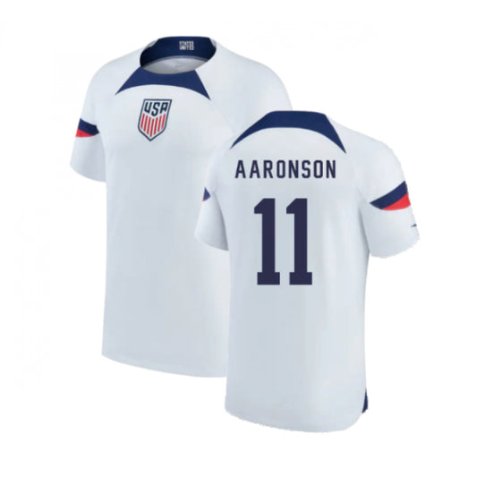 2022-2023 USA Home Shirt (Kids) (AARONSON 11)_4