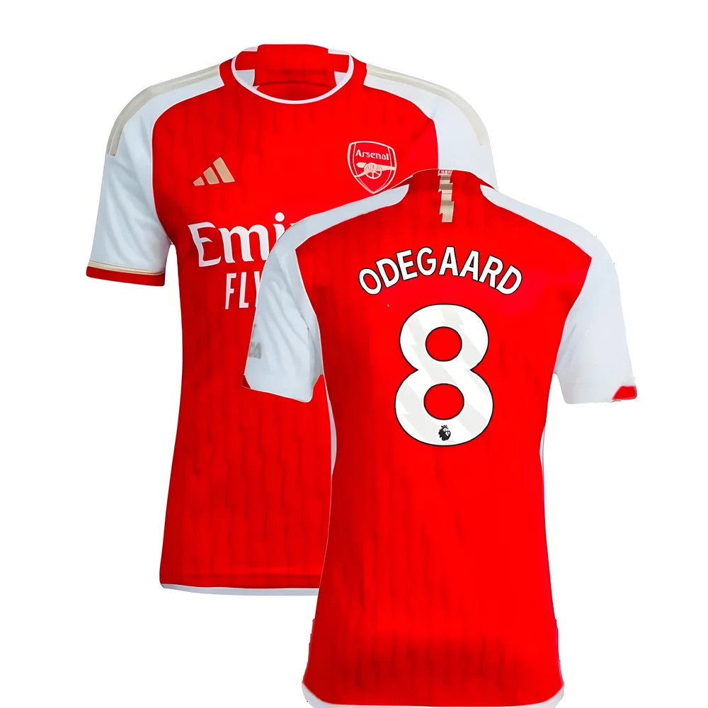 2023-2024 Arsenal Home Shirt (Odegaard 8)_4