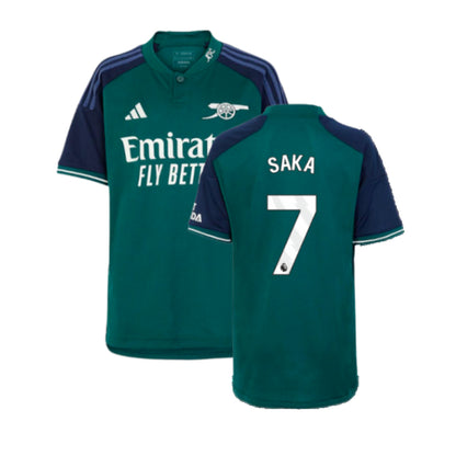 2023-2024 Arsenal Third Shirt (Kids) (Saka 7)_4