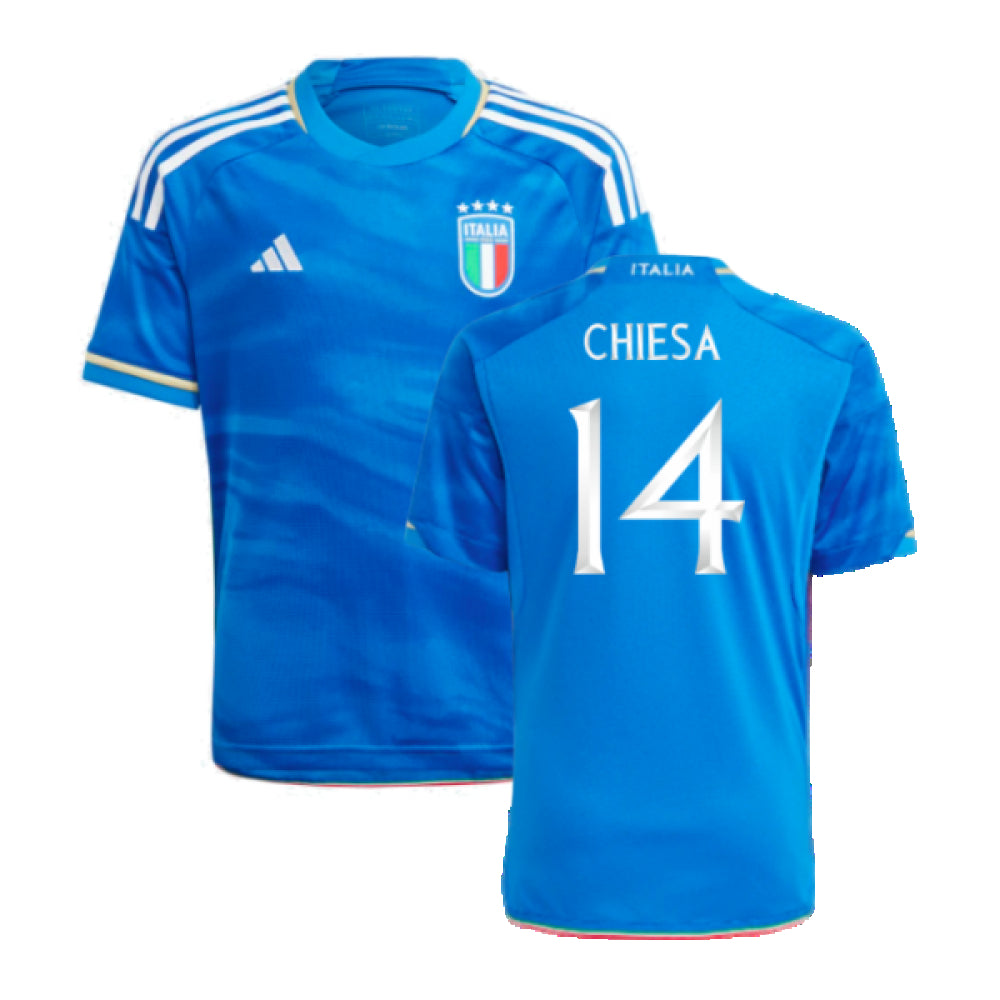 2023-2024 Italy Home Shirt (Kids) (CHIESA 14)_4