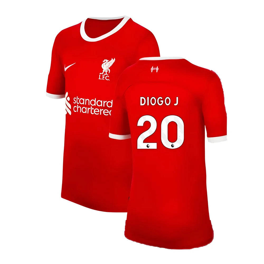 2023-2024 Liverpool Home Shirt (Kids) (Diogo J 20)_4