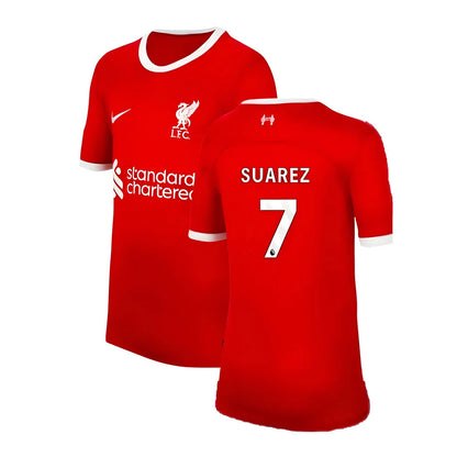 2023-2024 Liverpool Home Shirt (Kids) (Suarez 7)_4