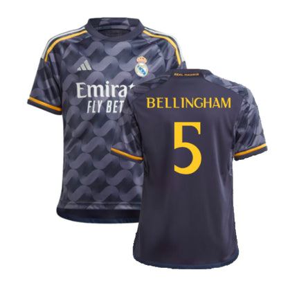 2023-2024 Real Madrid Away Shirt (Kids) (Bellingham 5)_4