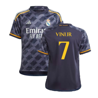 2023-2024 Real Madrid Away Shirt (Kids) (Vini Jr. 7)_4