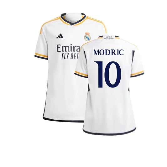 2023-2024 Real Madrid Home Shirt (Kids) (Modric 10)_4