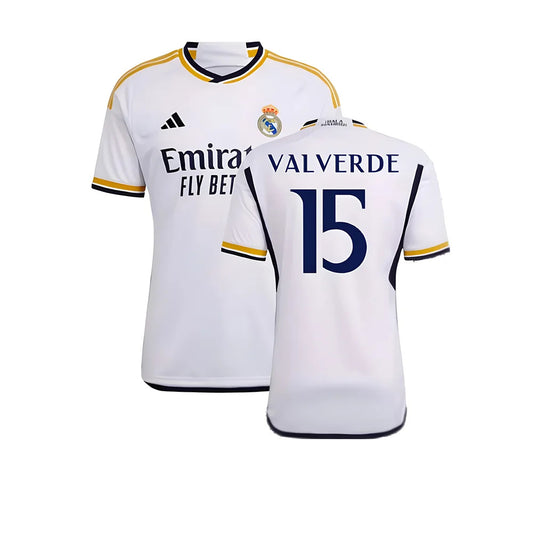 2023-2024 Real Madrid Home Shirt (Valverde 15)_4