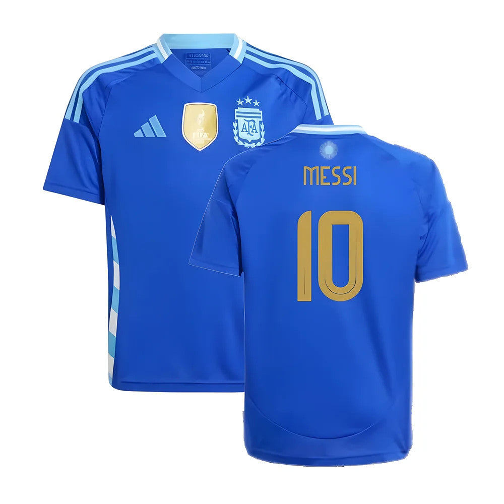 2024-2025 Argentina Away Shirt (Kids) (MESSI 10)_4