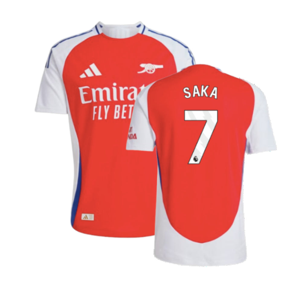 2024-2025 Arsenal Authentic Home Shirt (Saka 7)_4