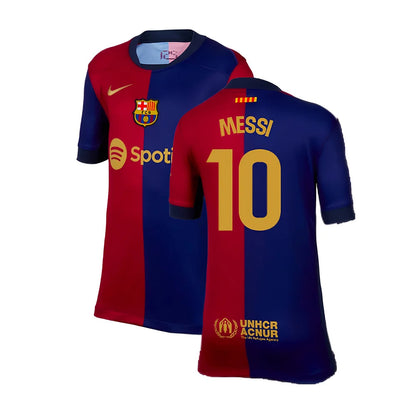 2024-2025 Barcelona Home Shirt (Kids) (Messi 10)_5