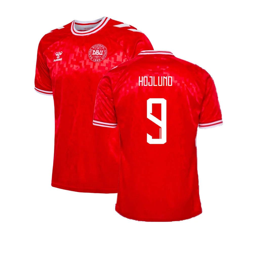 2024-2025 Denmark Home Shirt (Hojlund 9)_4
