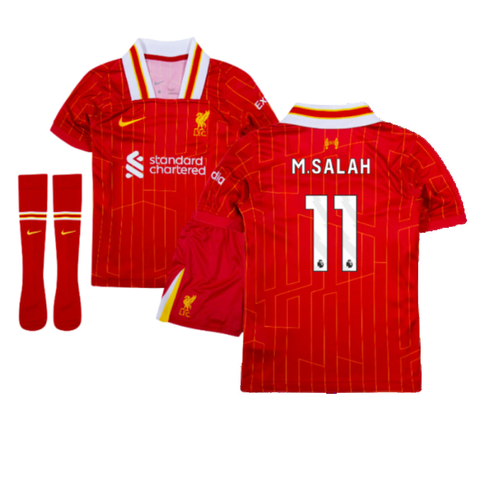 2024-2025 Liverpool Home Mini Kit (M.Salah 11)_4