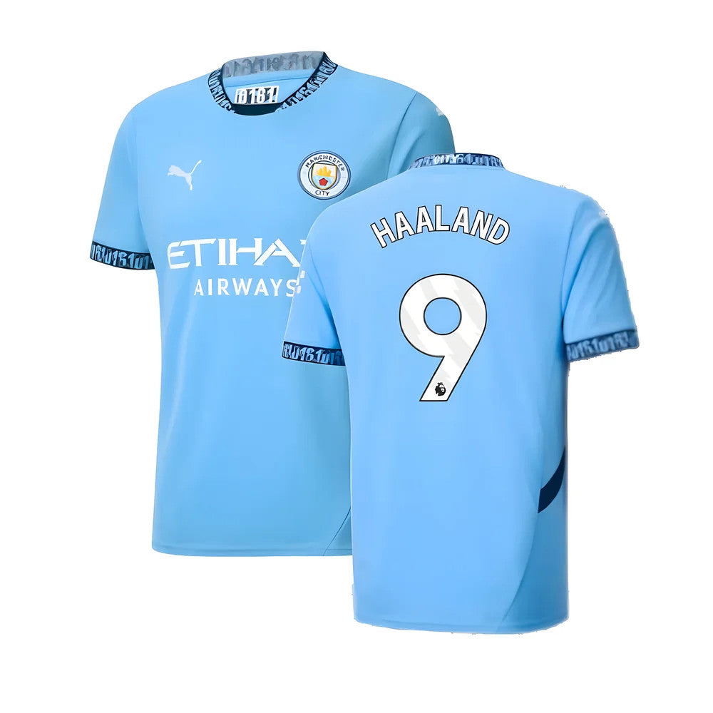 2024-2025 Man City Home Shirt (Haaland 9)_4