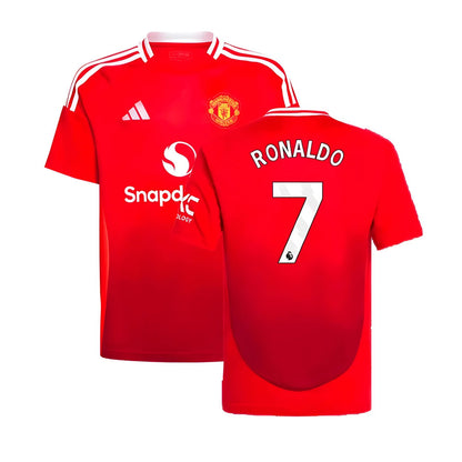 2024-2025 Man Utd Home Shirt (Kids) (Ronaldo 7)_4