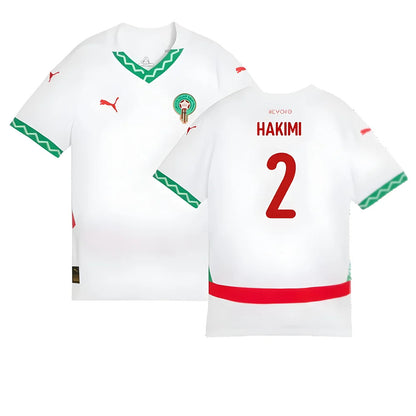 2024-2025 Morocco Away Shirt (Kids) (Hakimi 2)_4