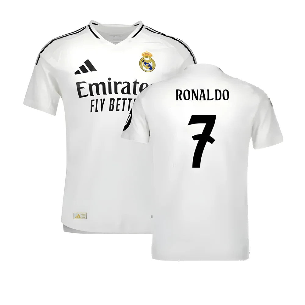 2024-2025 Real Madrid Authentic Home Shirt (Ronaldo 7)_4