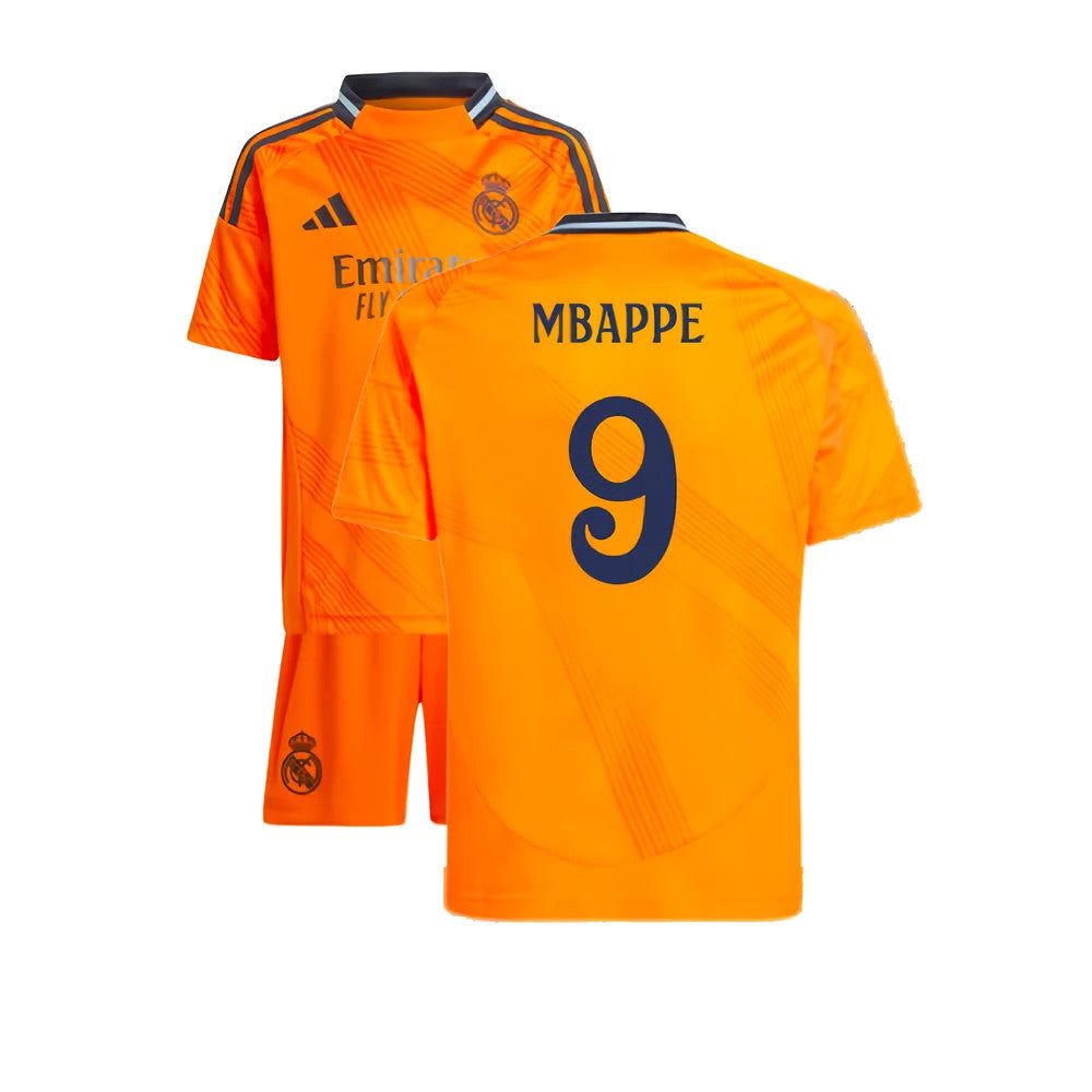 2024-2025 Real Madrid Away Mini Kit (Mbappe 9)_5
