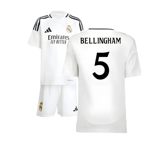 2024-2025 Real Madrid Home Mini Kit (Bellingham 5)_4