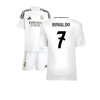 2024-2025 Real Madrid Home Mini Kit (Ronaldo 7)_4