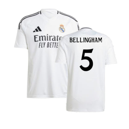 2024-2025 Real Madrid Home Shirt (Bellingham 5)_4