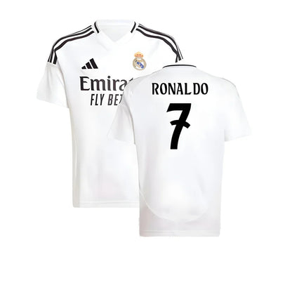 2024-2025 Real Madrid Home Shirt (Kids) (Ronaldo 7)_4