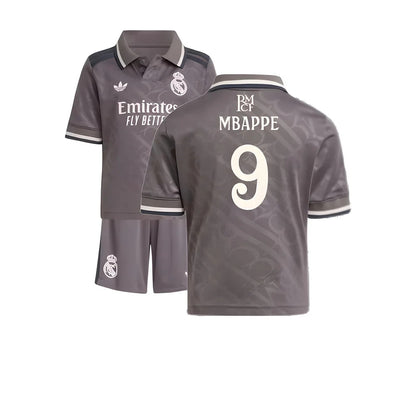 2024-2025 Real Madrid Third Mini Kit (Mbappe 9)_6