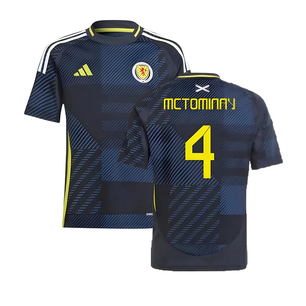 2024-2025 Scotland Home Shirt (Kids) (McTominay 4)_4