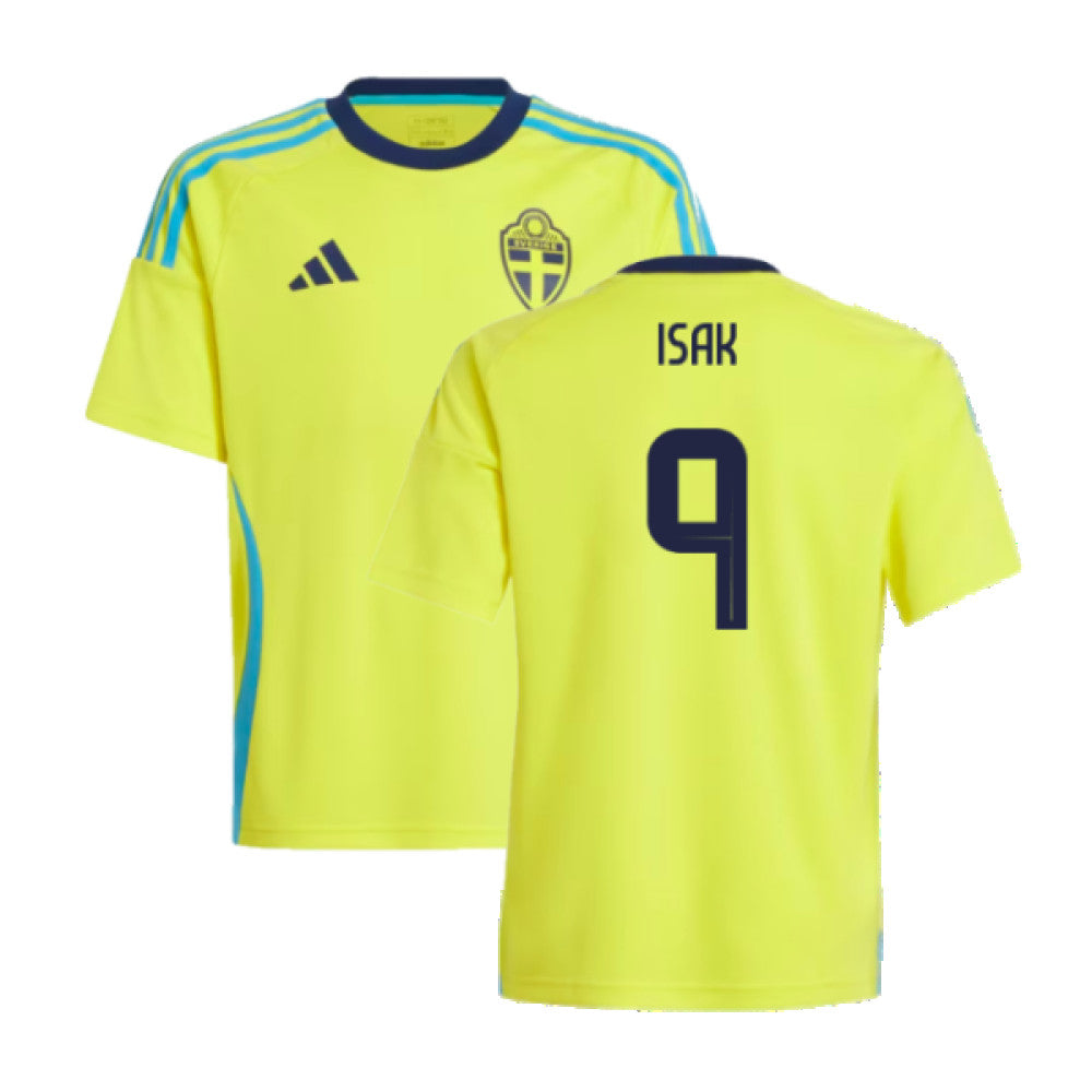 2024-2025 Sweden Home Fan Shirt (Kids) (ISAK 9)_4