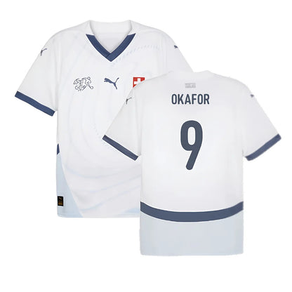 2024-2025 Switzerland Away Shirt (Okafor 9)_4
