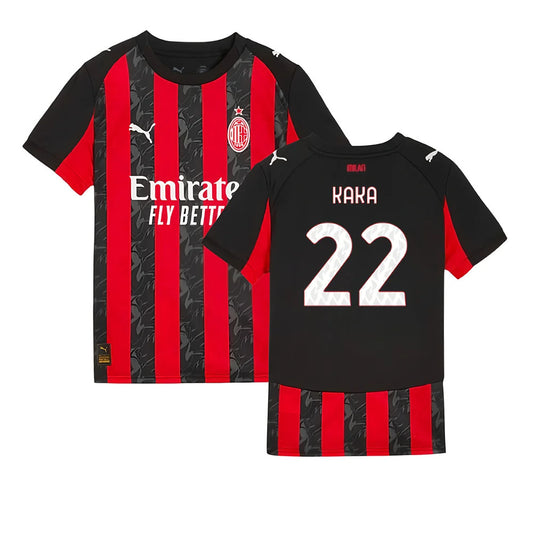 2025-2026 AC Milan Home Shirt (Kids) (Kaka 22)_5