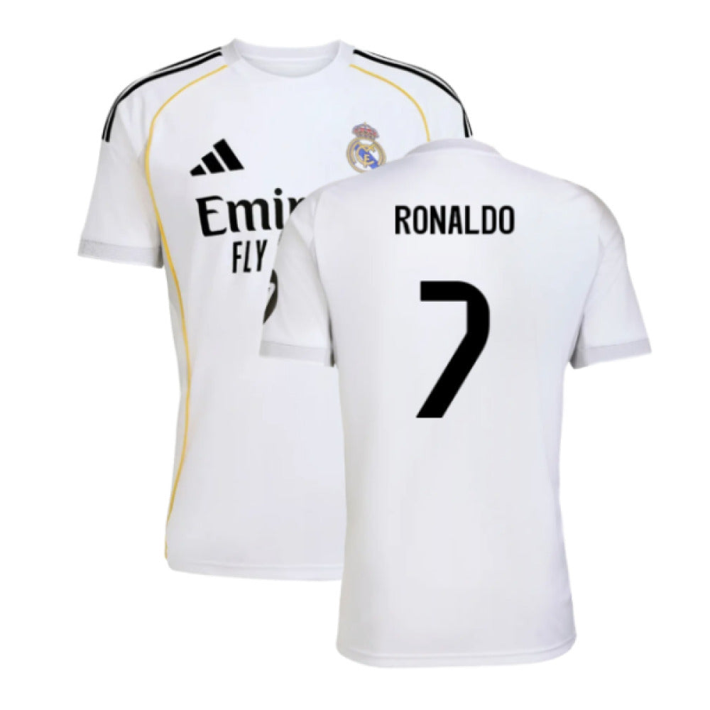 2025-2026 Real Madrid Home Shirt (Ronaldo 7)_5