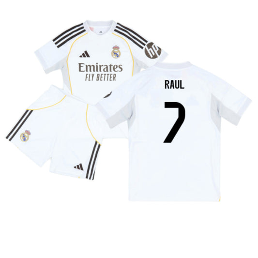 2025-2026 Real Madrid Home Youth Kit (Raul 7)_6