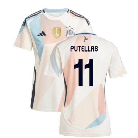2025-2026 Spain Away Shirt (Womens) (Putellas 11)_5
