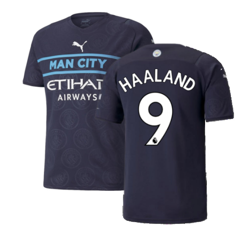 2021-2022 Man City Third Shirt (HAALAND 9)_4