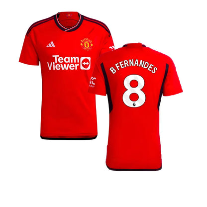 2023-2024 Man Utd Home Shirt (B Fernandes 8)_4