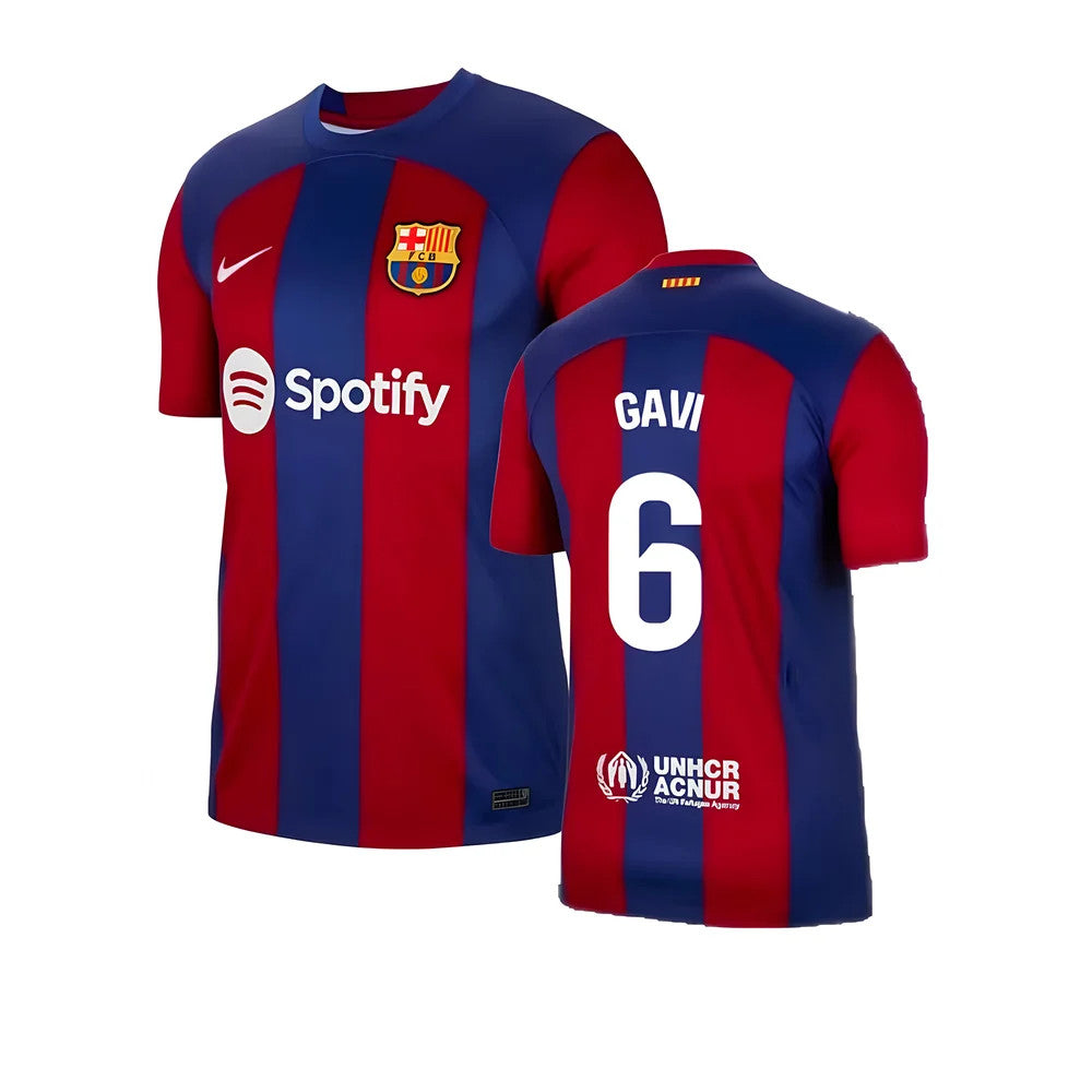 2023-2024 Barcelona Home Shirt (Gavi 6)_4