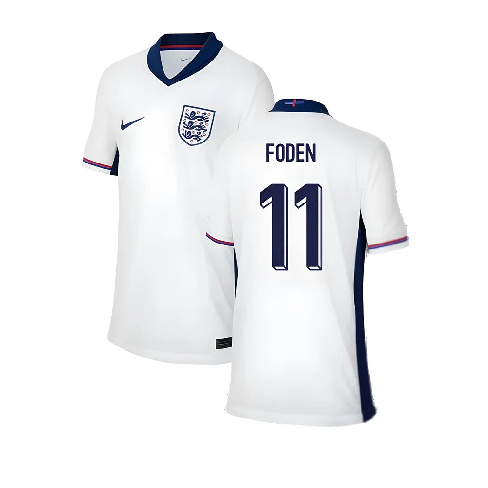 2024-2025 England Home Shirt (Kids) (Foden 11)_4