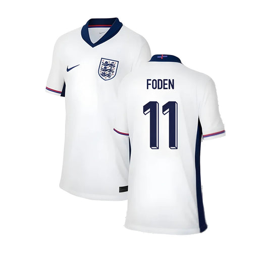 2024-2025 England Home Shirt (Kids) (Foden 11)_4