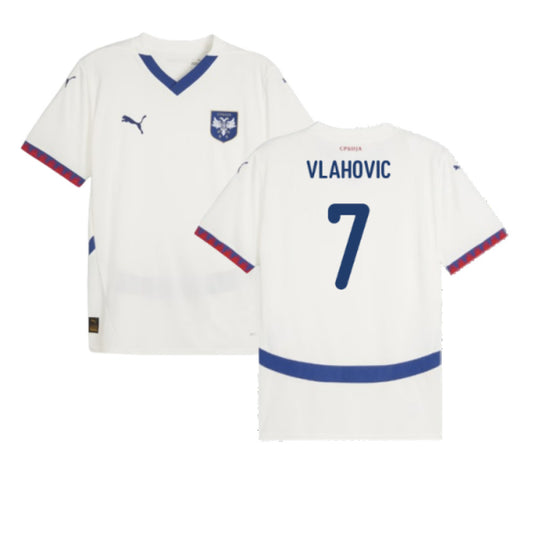 2024-2025 Serbia Away Shirt (Vlahovic 7)_4