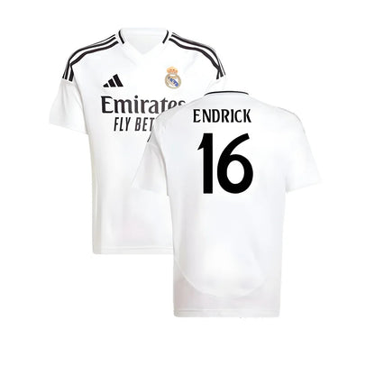 2024-2025 Real Madrid Home Shirt (Kids) (Endrick 16)_4