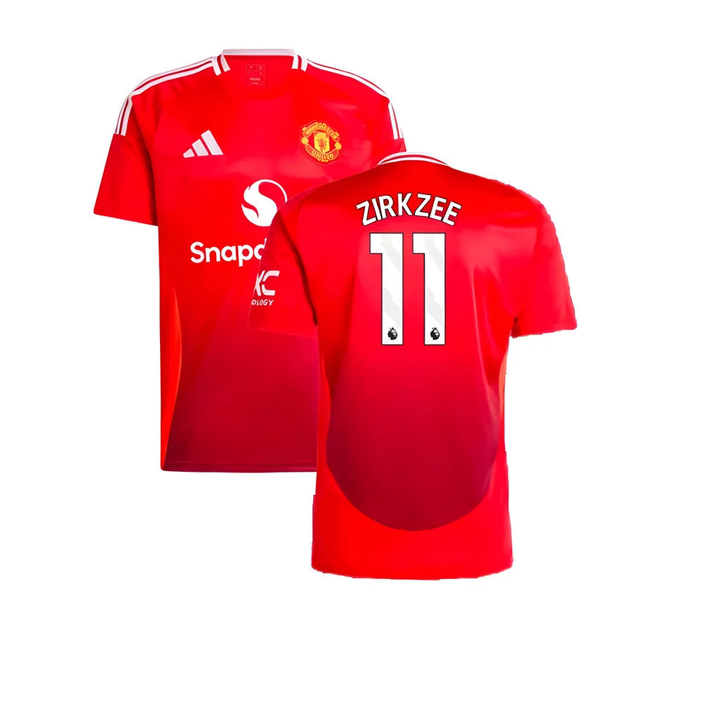 2024-2025 Man Utd Home Shirt (Zirkzee 11)_4