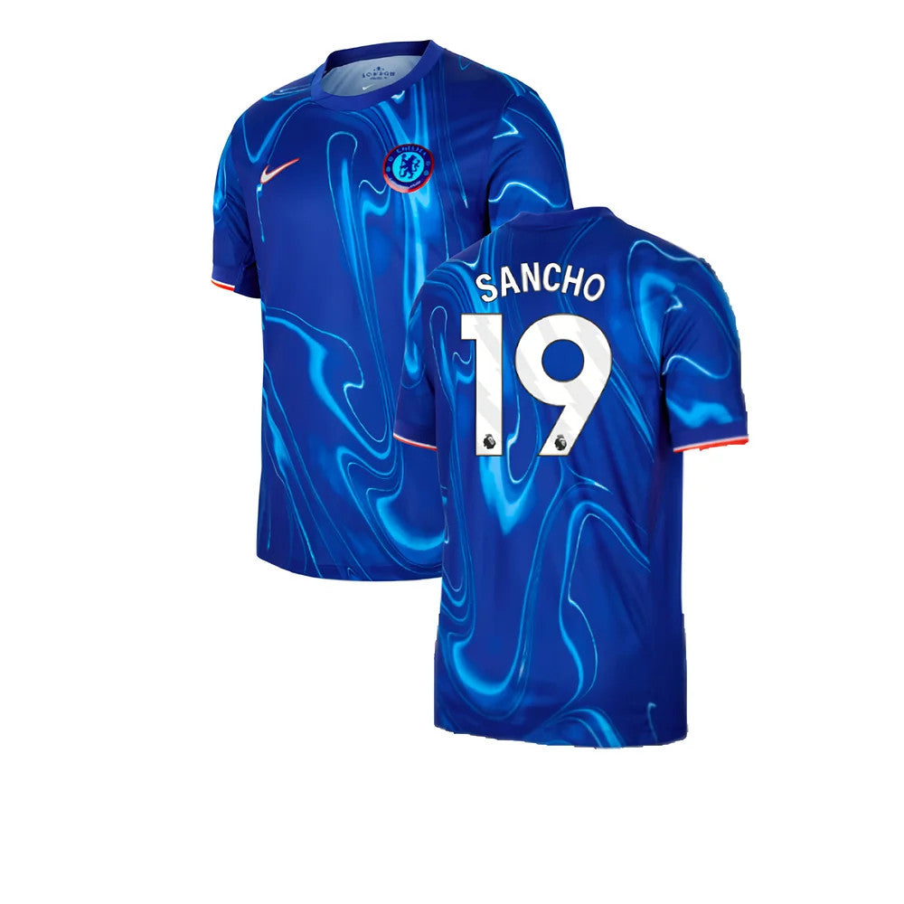 2024-2025 Chelsea Home Shirt (Sancho 19)_9