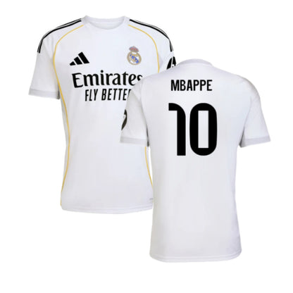 2025-2026 Real Madrid Home Shirt (Mbappe 10)_5