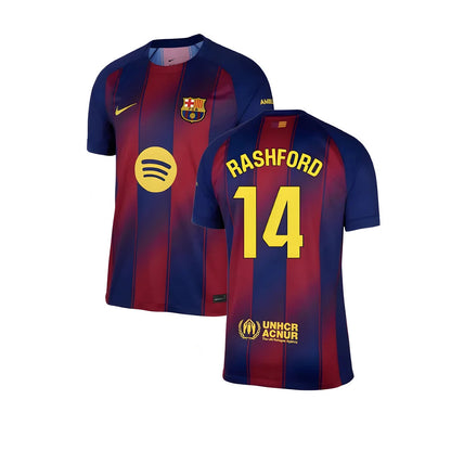 2025-2026 Barcelona Home Shirt (Rashford 14)_5