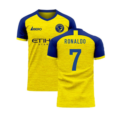  Al-Nassr 2025-2026 Home Concept Football Kit (Libero) - Little Boys (Ronaldo 7)_4