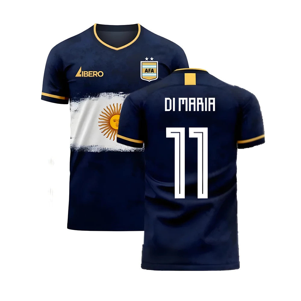 Argentina 2025-2026 Away Concept Football Kit (Libero) (DI MARIA 11)_4