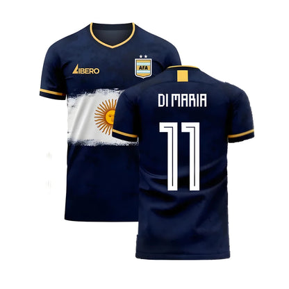 Argentina 2025-2026 Away Concept Football Kit (Libero) (DI MARIA 11)_4