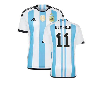 Argentina 2022 World Cup Winners Home Shirt (DI MARIA 11)_4