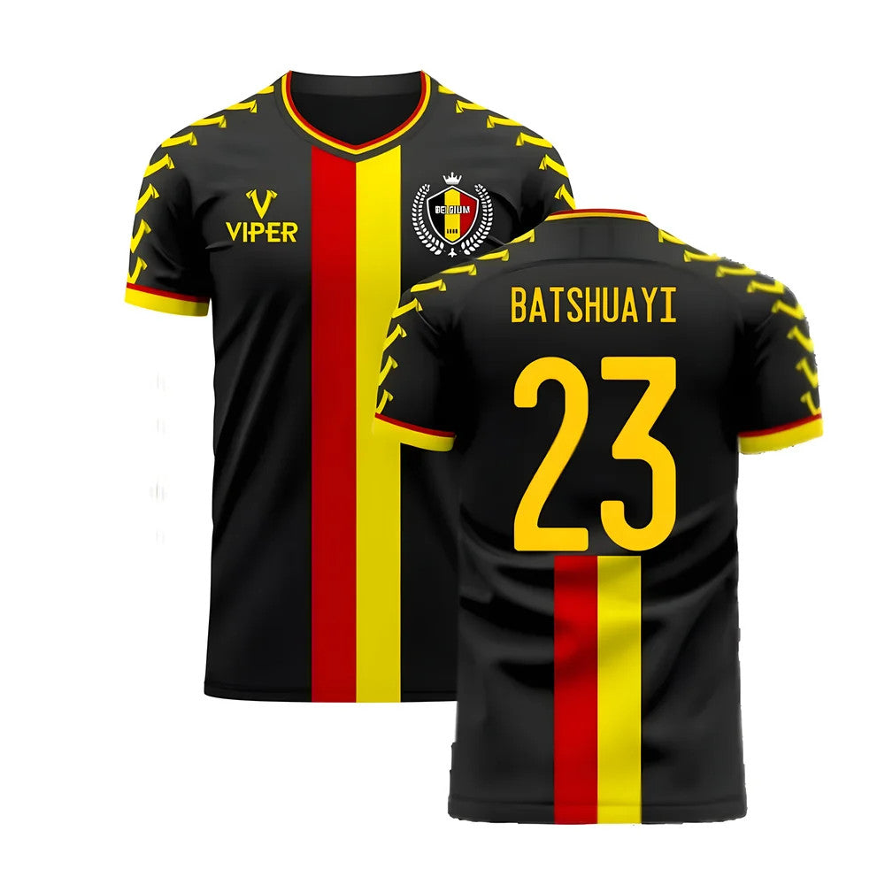Belgium 2025-2026 Away Concept Football Kit (Viper) (BATSHUAYI 23)_4